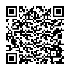 QR-код для номера телефона +12014817761