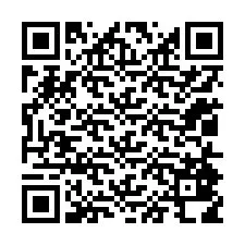 QR код за телефонен номер +12014818925