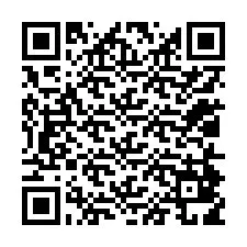 QR-koodi puhelinnumerolle +12014819429