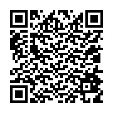 QR Code สำหรับหมายเลขโทรศัพท์ +12014819748