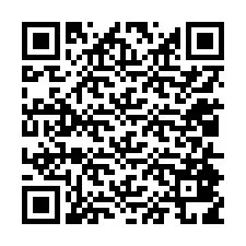 QR-код для номера телефона +12014819976