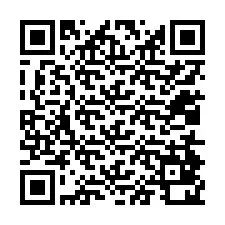 QR-koodi puhelinnumerolle +12014820483