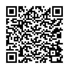 QR-koodi puhelinnumerolle +12014820484