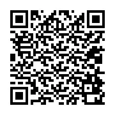 Código QR para número de teléfono +12014820533