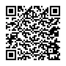 Código QR para número de teléfono +12014821317