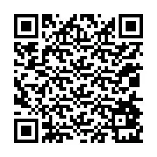 QR-koodi puhelinnumerolle +12014821710