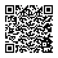 QR-код для номера телефона +12014821712