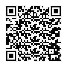 QR код за телефонен номер +12014821713