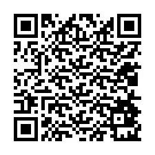 QR-koodi puhelinnumerolle +12014821726