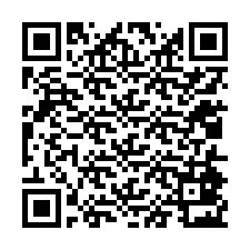 Código QR para número de teléfono +12014823852