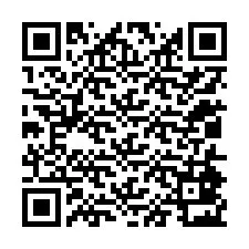 QR код за телефонен номер +12014823854