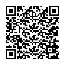 Código QR para número de teléfono +12014823856