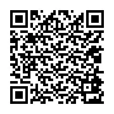 QR код за телефонен номер +12014823862