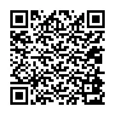 QR код за телефонен номер +12014823863