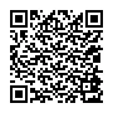 QR код за телефонен номер +12014823864