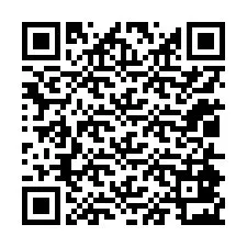 QR код за телефонен номер +12014823865