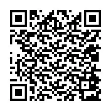 QR-koodi puhelinnumerolle +12014823866