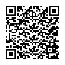 Código QR para número de teléfono +12014823869