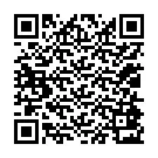 QR код за телефонен номер +12014823879