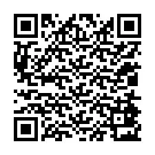 Código QR para número de teléfono +12014823884