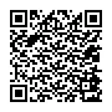 QR код за телефонен номер +12014823887