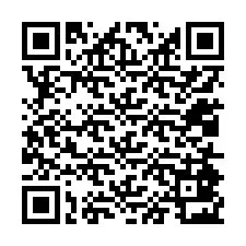 Código QR para número de teléfono +12014823893