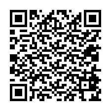 QR код за телефонен номер +12014824813