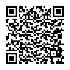 QR код за телефонен номер +12014826474