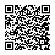 Código QR para número de teléfono +12014826476