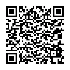 Código QR para número de teléfono +12014828900