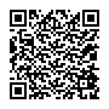 QR код за телефонен номер +12014829981