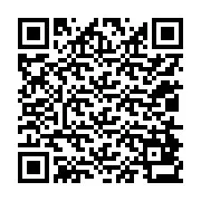 QR код за телефонен номер +12014833494