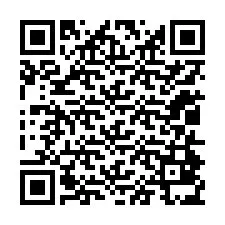 QR-koodi puhelinnumerolle +12014835075