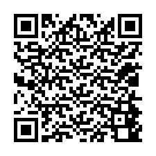 Codice QR per il numero di telefono +12014840069