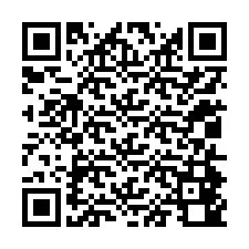 QR Code สำหรับหมายเลขโทรศัพท์ +12014840070