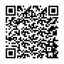 QR-code voor telefoonnummer +12014841044