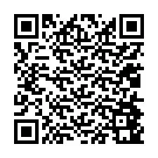 Kode QR untuk nomor Telepon +12014841352