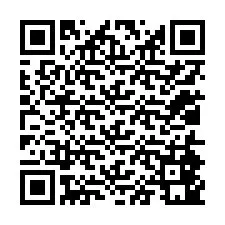 Kode QR untuk nomor Telepon +12014841849