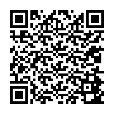 QR kód a telefonszámhoz +12014842082