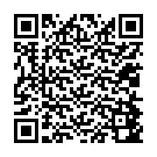 QR-код для номера телефона +12014842223