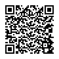 QR код за телефонен номер +12014842630