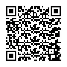 QR-код для номера телефона +12014843104