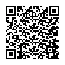 QR-код для номера телефона +12014843286