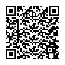 QR-koodi puhelinnumerolle +12014844391