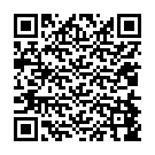 QR Code สำหรับหมายเลขโทรศัพท์ +12014846202