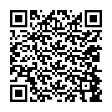 QR код за телефонен номер +12014846276