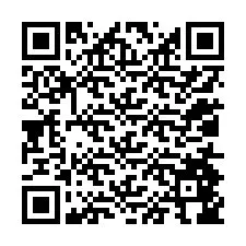 Kode QR untuk nomor Telepon +12014846788