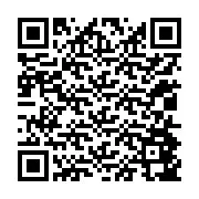 QR-koodi puhelinnumerolle +12014847370