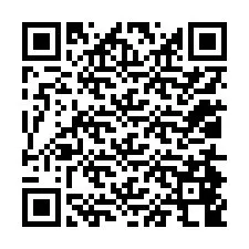 Kode QR untuk nomor Telepon +12014848189