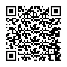 QR-код для номера телефона +12014848367